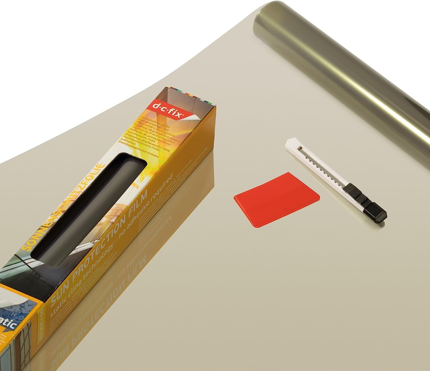 d-c-fix Removable Static Cling Privacy and Decorative Glass Window Decal Film for Home, UV Sun Protection, 35.4'' x 78.7