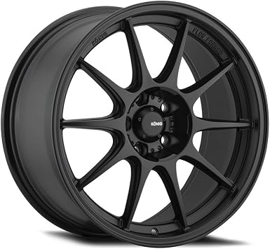 KONIG DEKAGRAM 15x7.5 4x100 ET35 SEMI-MATTE BLACK