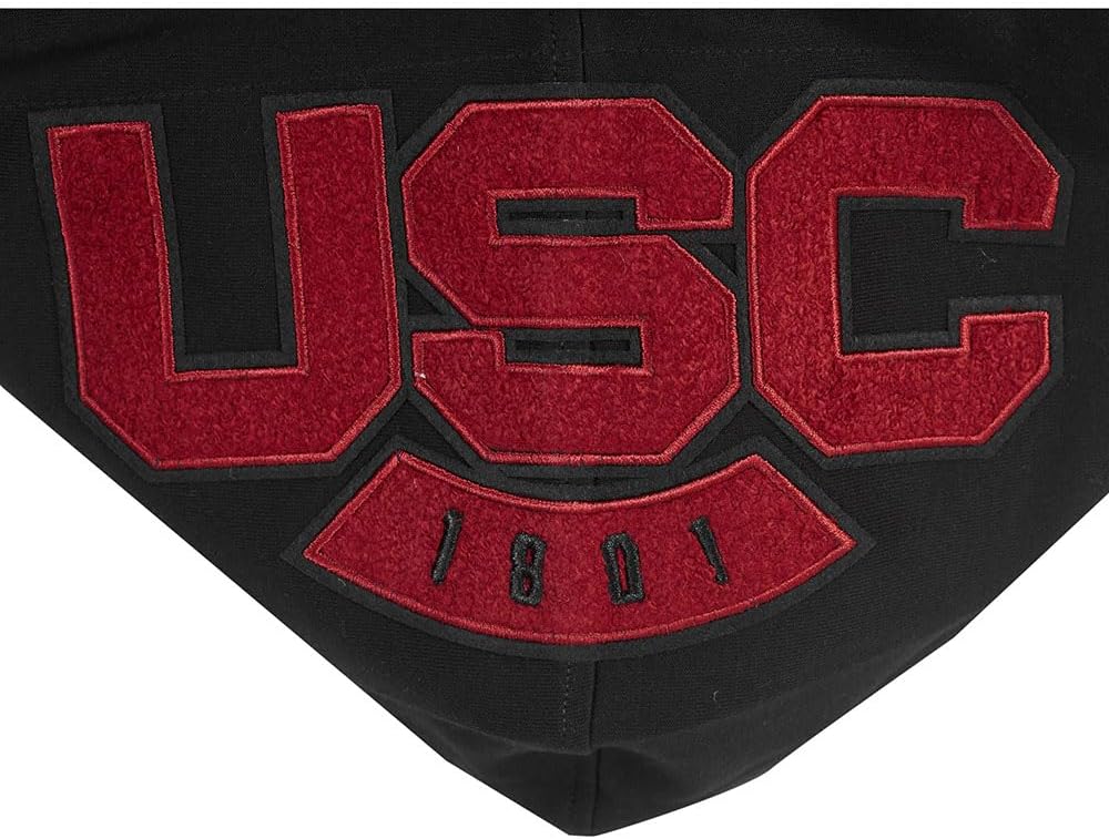 Pro Standard Mens College Classic Chenille Cotton Double Knit Full Zip Hoodie
