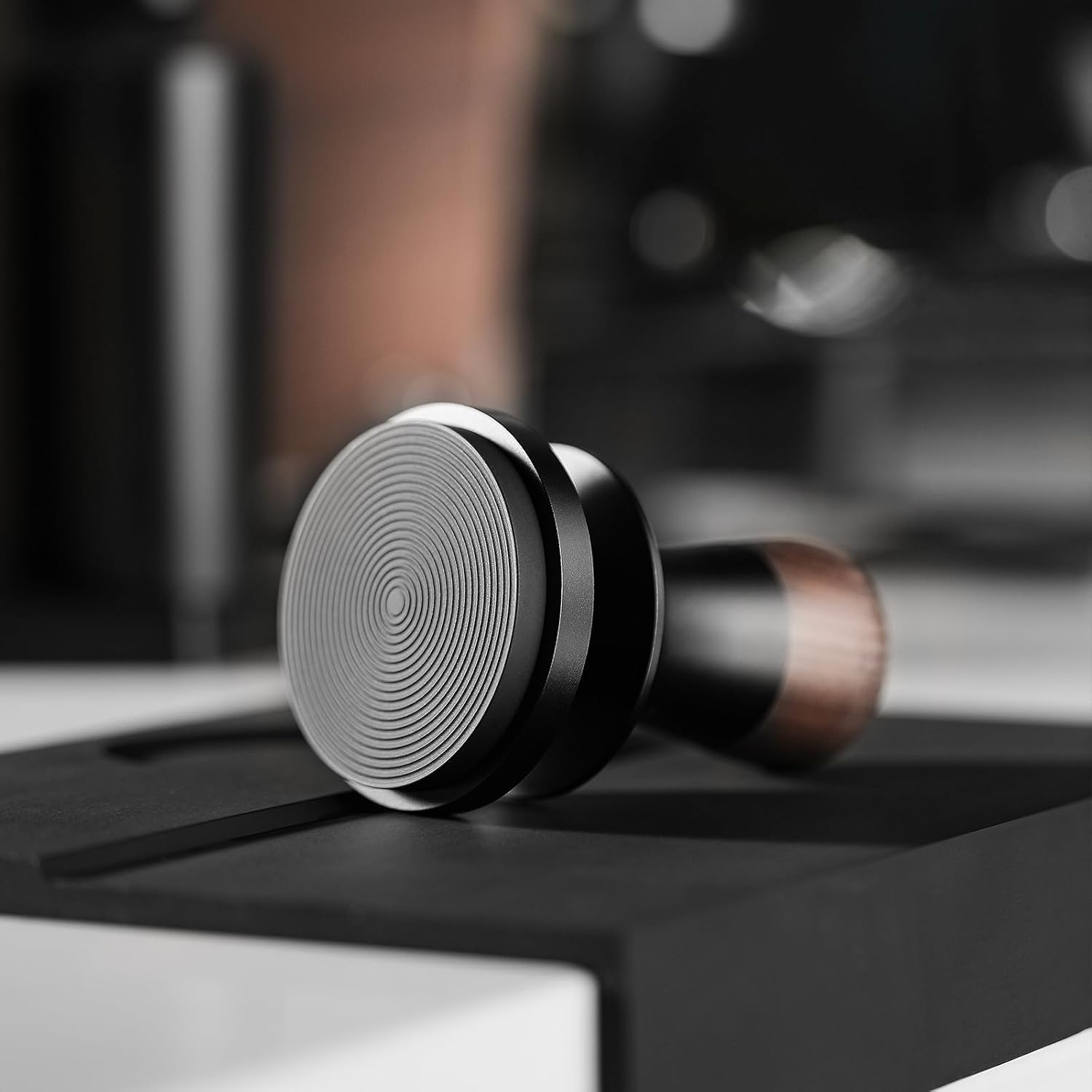 MHW-3BOMBER 53mm Espresso Puck Screen Metal Coffee Filter Reusable Espresso Filters & MHW-3BOMBER 53.35mm Espresso Coffee Tamper with Three Spring Loaded Calibrated Espresso Tamper