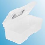 Akro-Mils Boîte à Outils en Plastique ProBox de 12 po, Rangement pour Fournitures d'Art, Loisirs ou Artisanat, Modèle 09912CLPUR, (12 po x 5-1/2 po x 4 po), Transparent