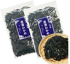 Wakame Sanriku, Made in Japan, 12.6 oz (340 g) (6.1 oz (170 g) x 2 Bags), Raw Algae, Salt Kakame