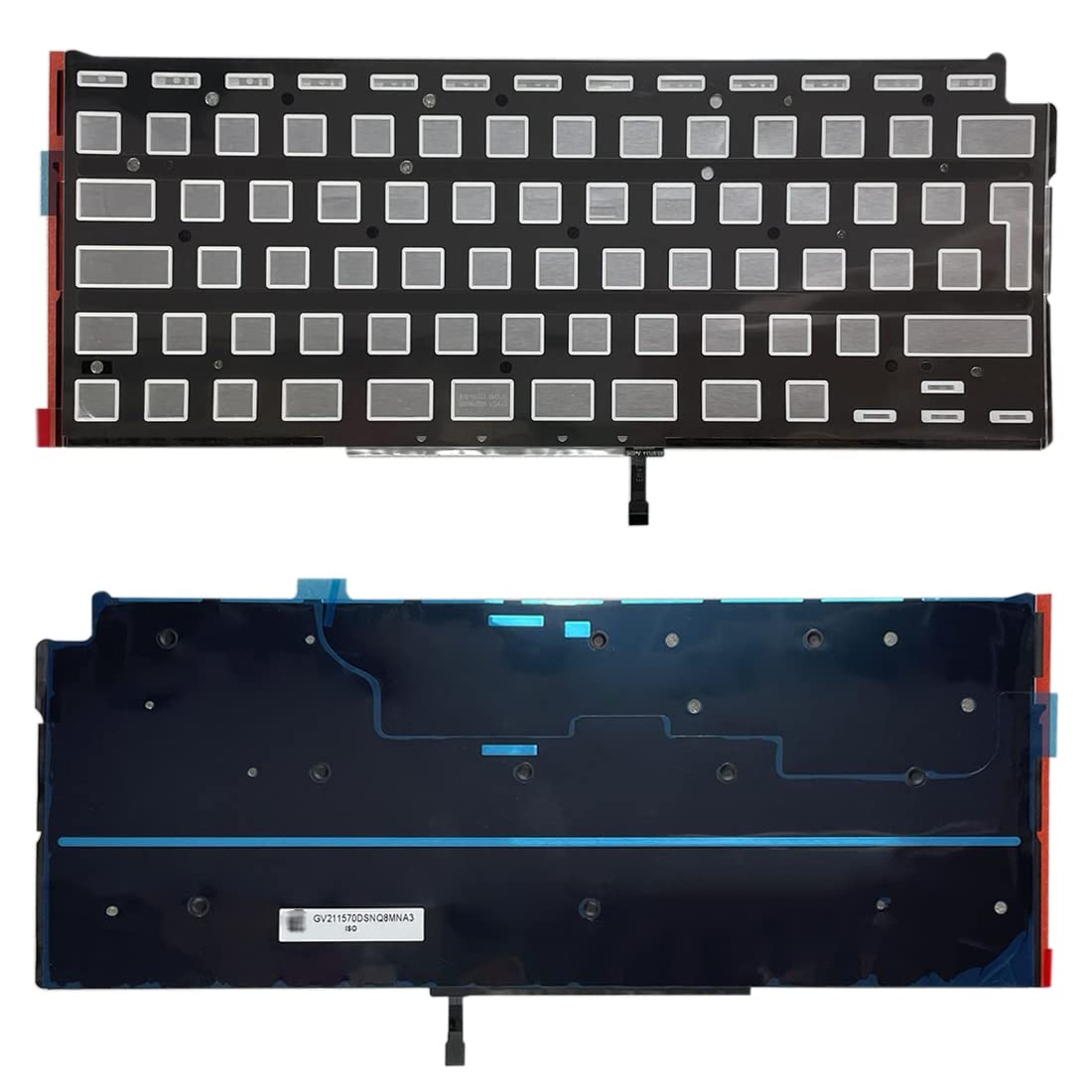 Laptop Replacement Keyboard UK Version Keyboard Backlight for MacBook Air 13 A2337 2020 Laptop Accessories