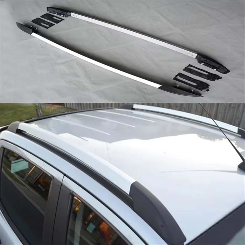 Barre Transversale De Toit pour Ford pour Ranger pour Wildtrack XL XLS XLT T6 T7 T8 2012-2022 Rail Bagages en Aluminium Support de Toit pour Voiture