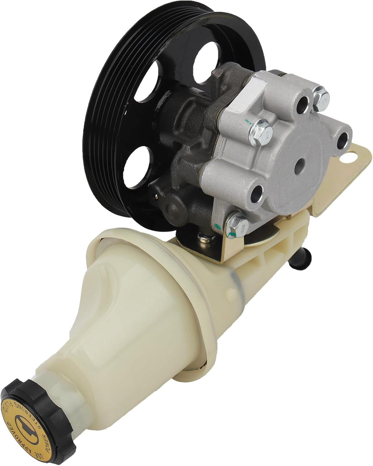 IRONTEK 21-4045R Power Steering Pump Fit for Dodge Durango 2000 2001 2002 2003 4.7L V8, for Dodge Dakota 2004 3.7L V6, for Dodge Dakota 2000 2001 2002 2003 2004 4.7L V8, 52106253AC, 52106253AD