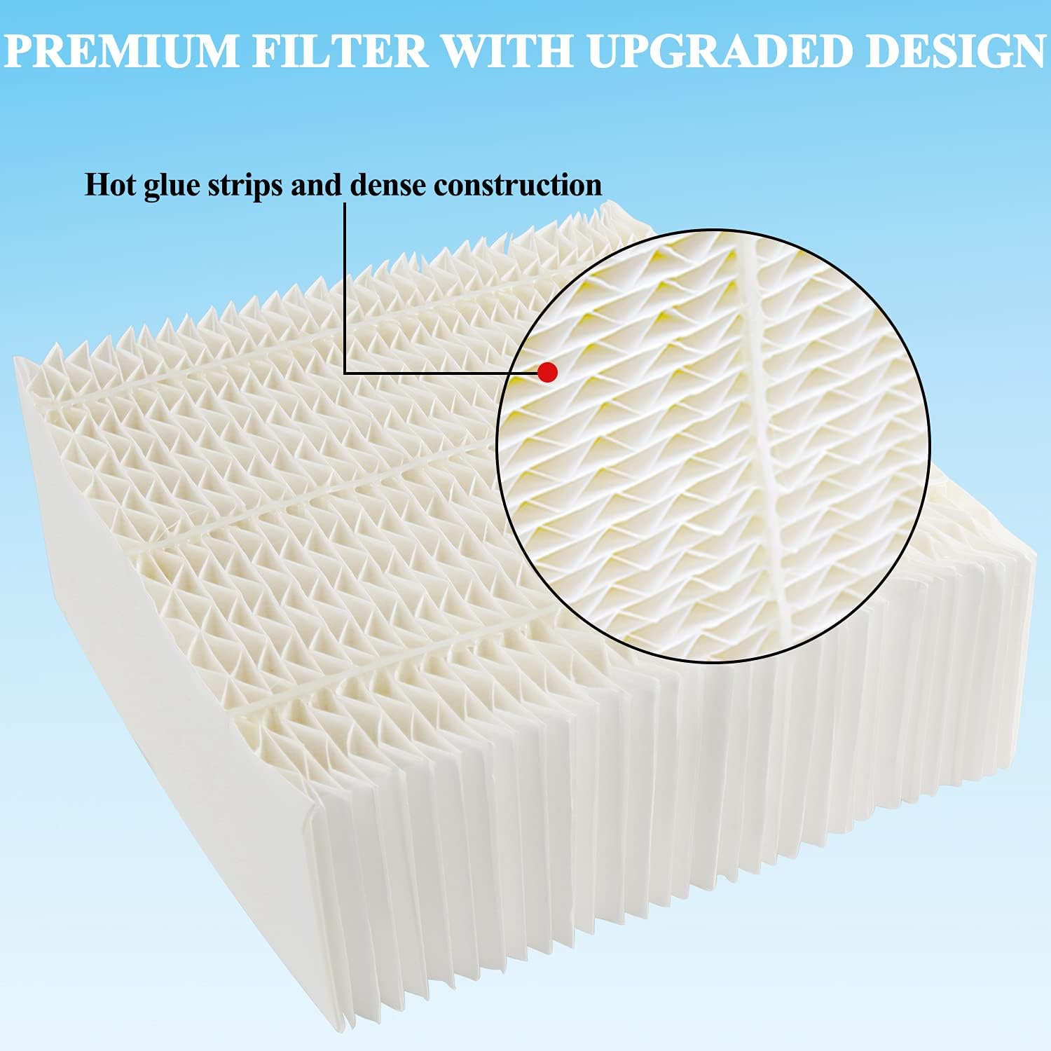 1043 Humidifier Super Wick Filter (2 Pack) Replacement for Essick Air AIRCARE EP9500, EP9700, EP9800, EP9R500, EP9R800, 821000, 826000, 826800, 831000 and Bemis Spacesaver 800 8000 Series Humidifiers -