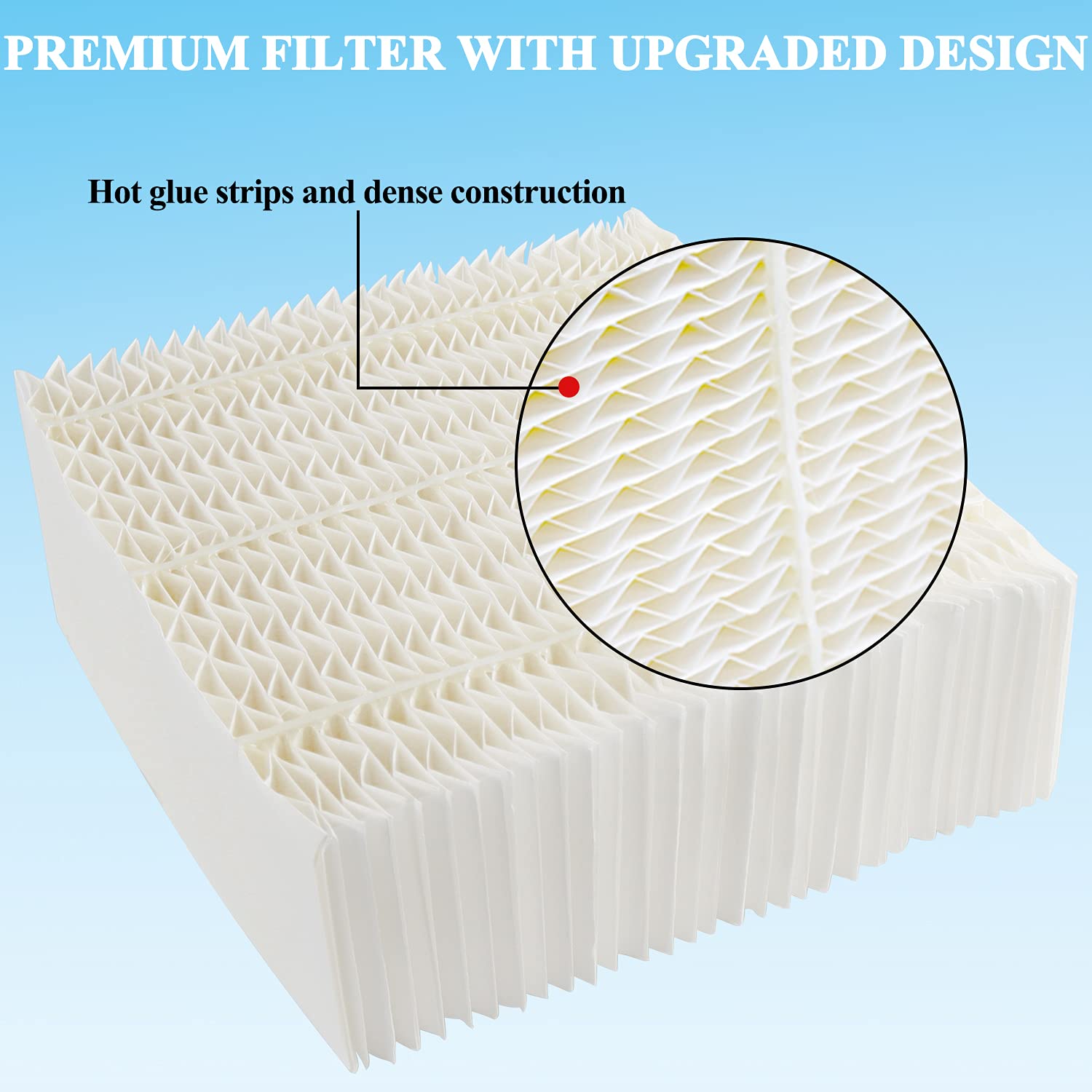 1043 Humidifier Super Wick Filter (2 Pack) Replacement for Essick Air