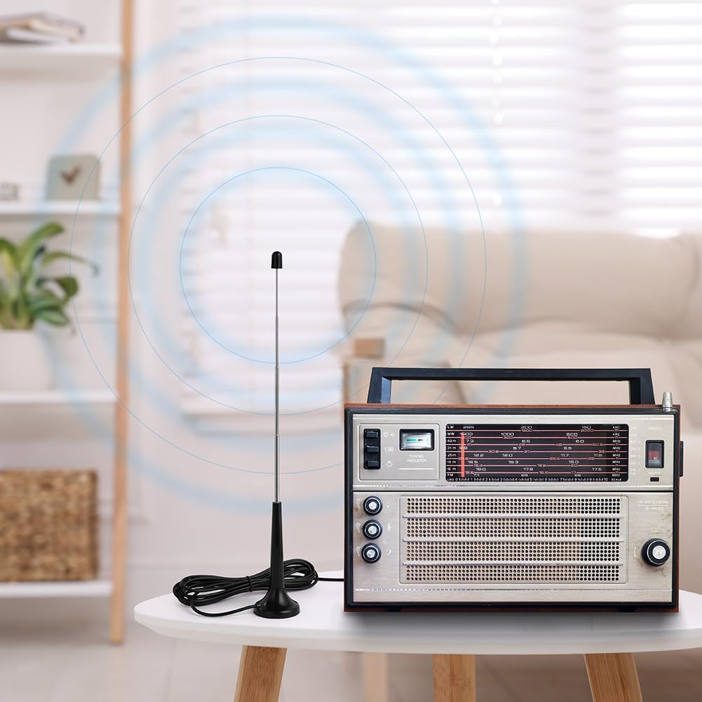DAB-антенна для Hi-Fi-системы в помещении, 3M FM, внутренняя радиоантенна, цифровая, телескопическая, телевизионная антенна для тюнера, стереоусилителя, ресивера, AV-системы, аудио, видео, домашнего кинотеатра