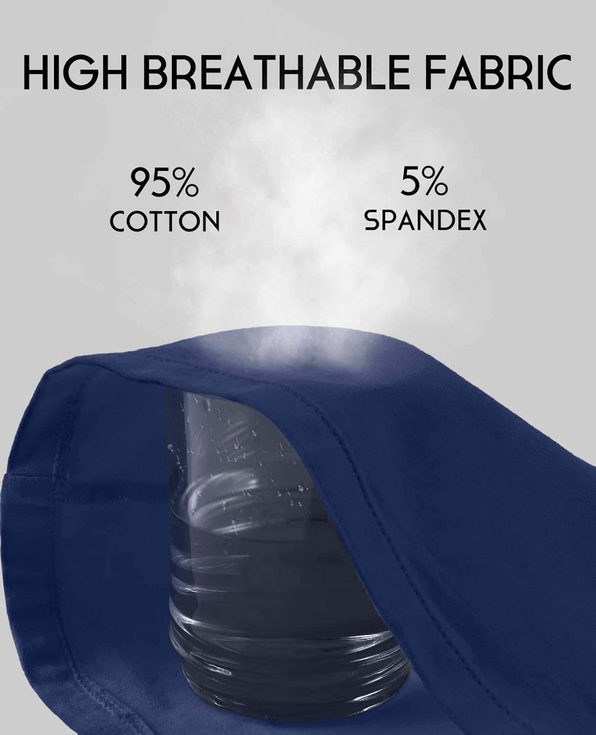 V FOR CITY Women Plus Size Tank Tops with Built-in Padded Bra Adjustable Strap V-Neck Camisole Cotton Cami Shirts 1X-4X - Image 5