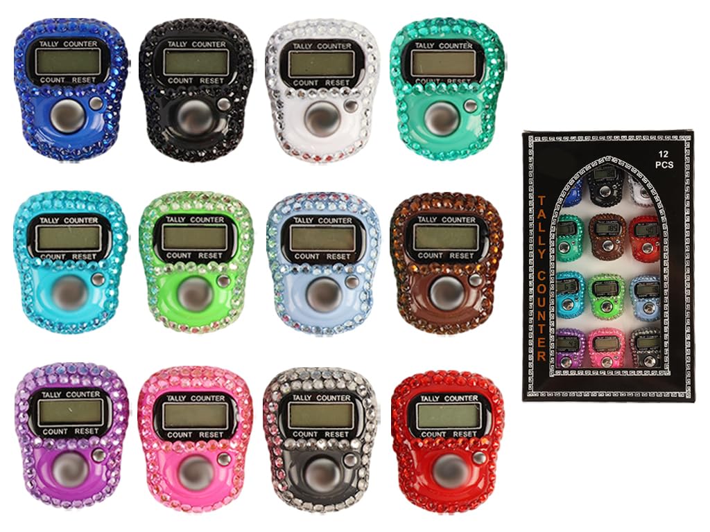 Compteur Tasbeeh électronique avec écran LCD clair pour comptage manuel précis - 8