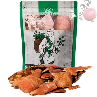 Hapsmiley Pomegranate Peel Shiliupi//  Dried Bulk Herbs 3.5 oz 100g