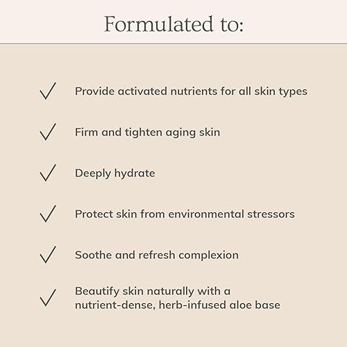 Miniatura 4 de Annmarie Skin Care Suero antienvejecimiento - Suero a base de aloe vera con ácido hialurónico y extractos de hierbas. Suero reafirmante para piel