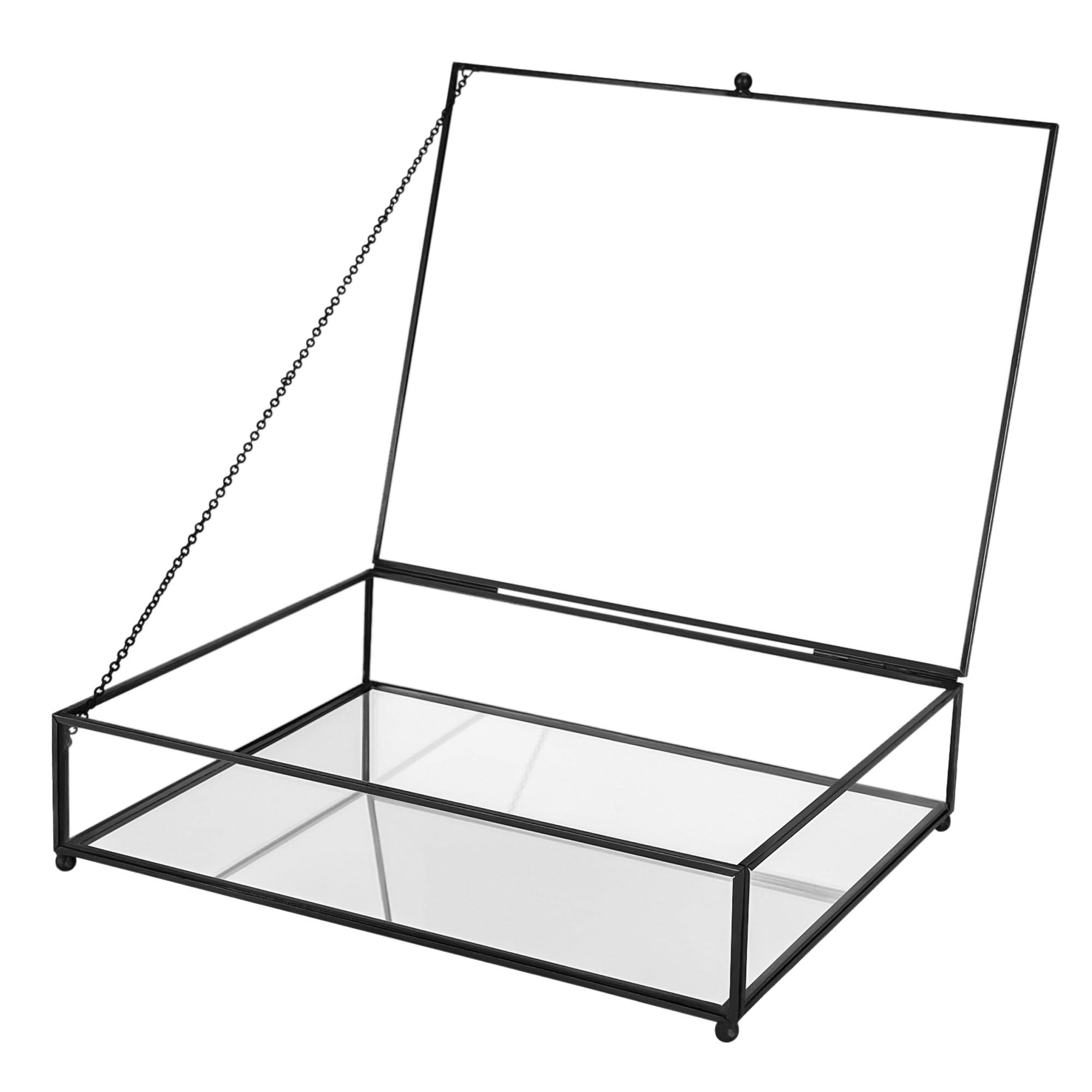 置物 handmade e Amazon.com: REDHUGO Large Glass Boxes for Display Handmade