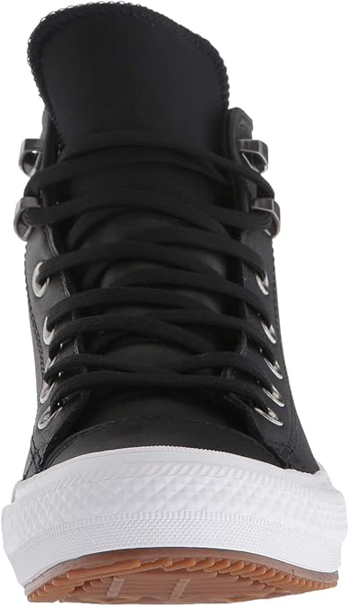 Converse Chuck Taylor All Star Botas de piel resistente al agua para mujer,  Negro (Negro/negro/blanco), 37.5 EU : Amazon.es: Moda