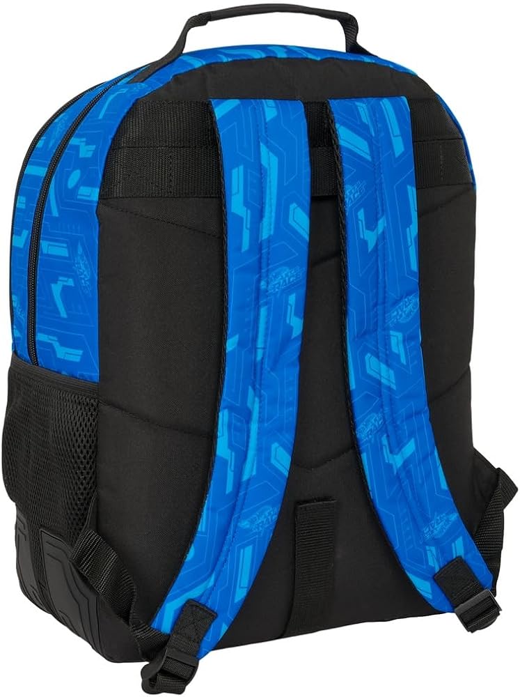 Safta HOT WHEELS LET'S RACE - Mochila Escolar Infantil, Ideal para Niños de Diferentes Edades, Cómoda y Versátil, Calidad y Resistencia, 32x15x42 cm