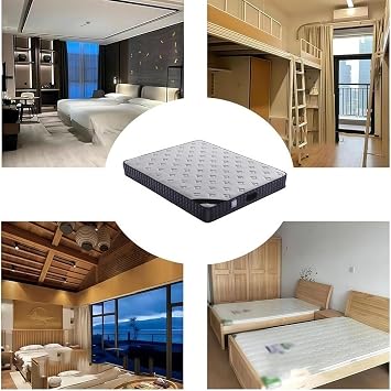 Queen Mattress,Hybrid Mattress in a Box,Memory Foam and Individual Pocket Springs,Medium Firm Comfort,Motion Isolation,Ideal for All Sleep Positions,7.9in,35x75in