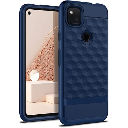 Caseology Google Pixel 4a ケース パララックス - クラシックブルー