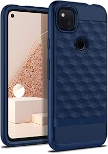 Caseology Google Pixel 4a ケース パララックス - クラシックブルー