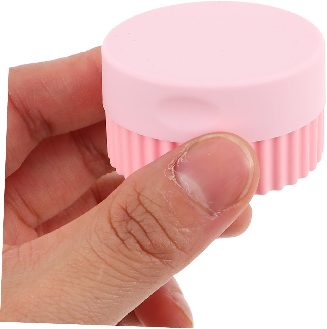 4pcs Silicone Travel Jars for Toiletries, Makeup, Powders image 4