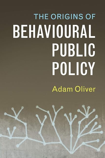 Portada de The Origins of Behavioural Public Policy