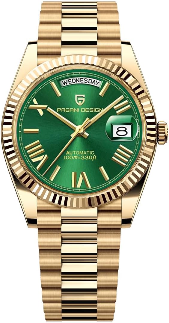 Pagani Design DD36 Men's Watches Luxury Automatic Watch Men AR Sapphire Glass Mechanical Wristwatch Men 10Bar ST16 Movt