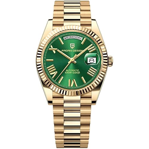 LACZ DENTON Pagani Design DD40 PD1783 Men's Watches Luxury Automatic Watch Men AR Sapphire Glass Mechanical Wristwatch Men 10Bar NH36A Movement