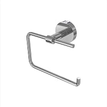 CERA Meridien Paper Holder for Washroom | Bathroom Accessories | Wall Mount | Stainless Steel | Chrome Finish | F5015109CH
