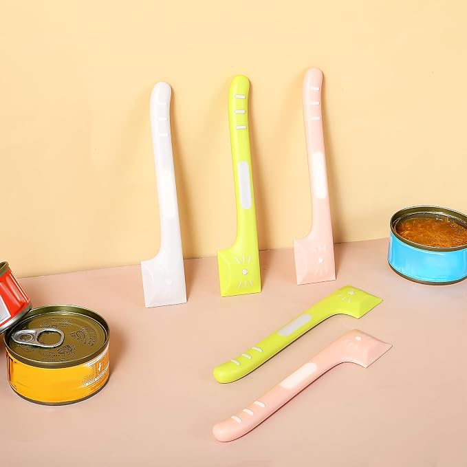 Set de 6 cucharas para comida enlatada de mascotas miniatura 4