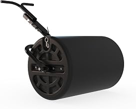 Agri-Fab 18 in x 24 in Push/Tow Behind Poly Lawn Roller, 250 lb Water Capacity with Steel Frame, Made in USA