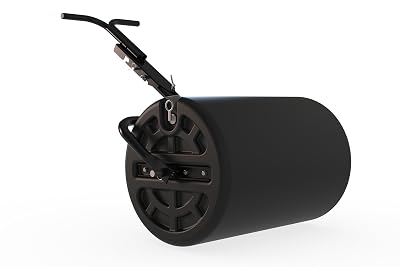 Agri-Fab 18 in x 24 in Push/Tow Behind Poly Lawn Roller, 250 lb Water Capacity with Steel Frame, Made in USA