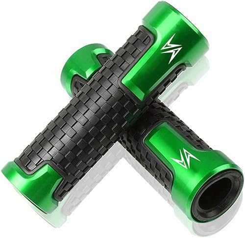 Motocicleta motocicleta 0.866 in 7/8 "extremo del manillar para Kawasaki Z250 i Z400 Z650 Z750 Z800 Z900 Z900RS Z1000 Verde,Rojo,Extremos Manillar