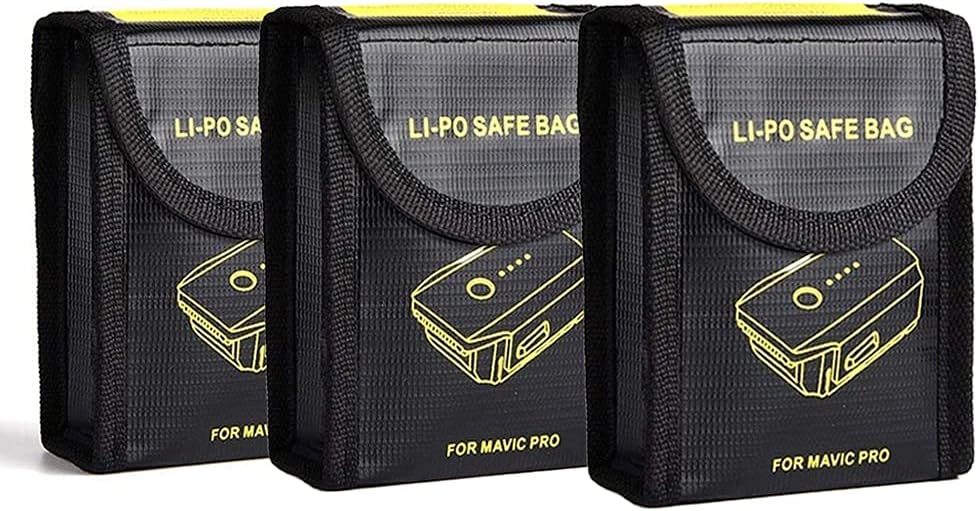 Borsa Antideflagrante E Ignifuga Per Sicurezza Batterie LIPO – Sacca Carica/Scarica - Foto 5