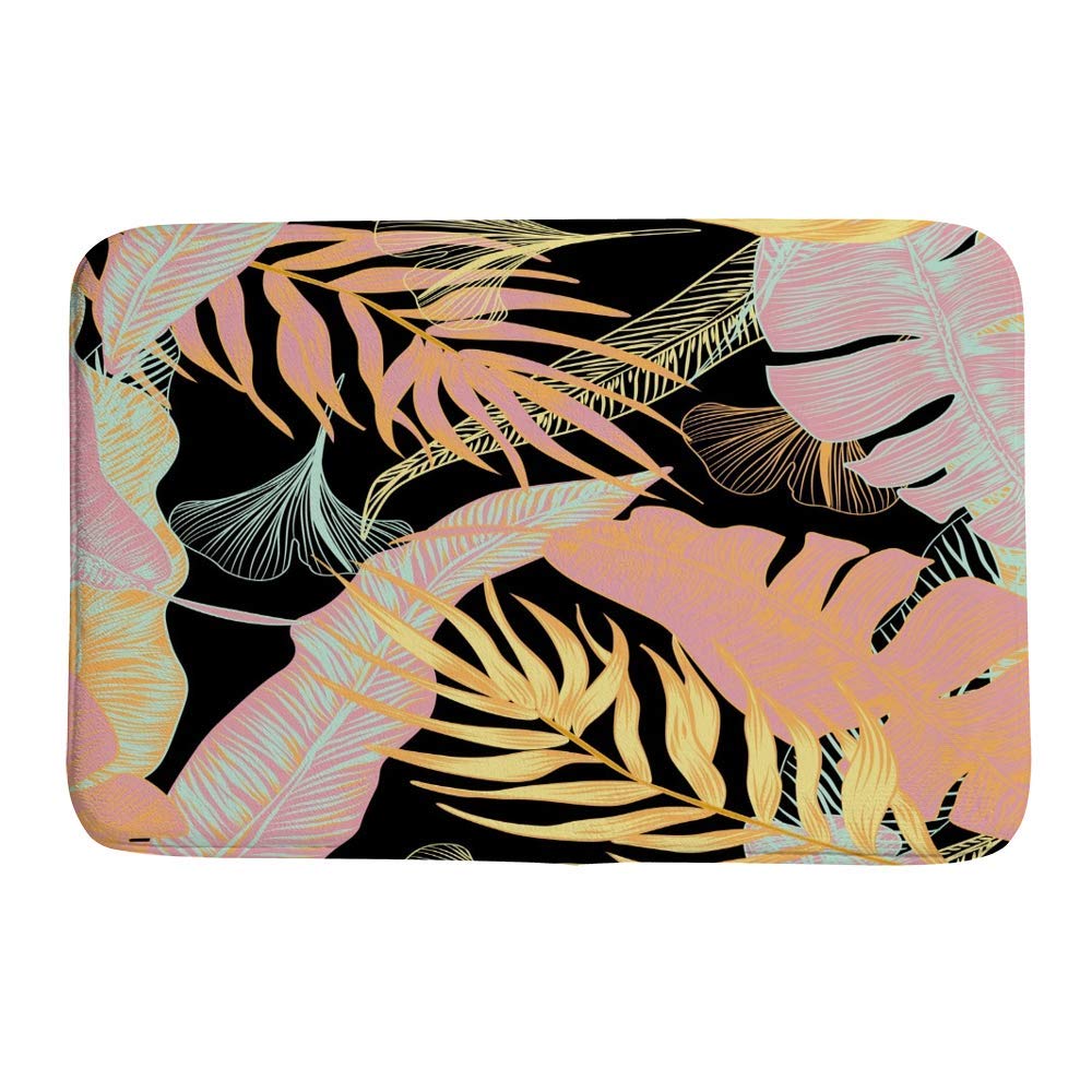 Tapis de bain très absorbant et lavable en machine en polaire corail