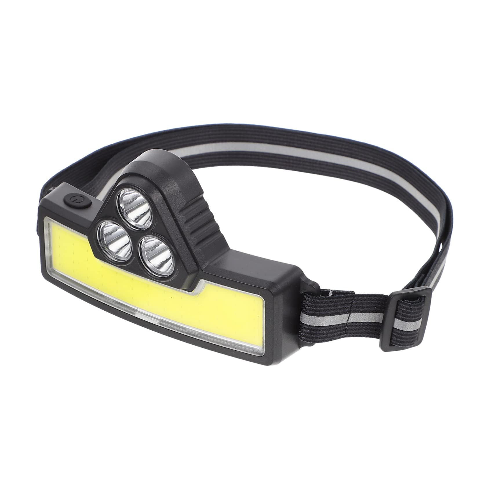 HANABASS Lampada Frontale Ricarica Usb in Plastica Lampada Frontale Da Pesca Attrezzatura Da Corsa Notturna Per Attività All Aperto