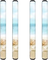 Vista 21 de Fundas para manija de puerta de refrigerador con flores marrones, 4 piezas, funda para manija de refrigerador, protector de decoración hecho a mano