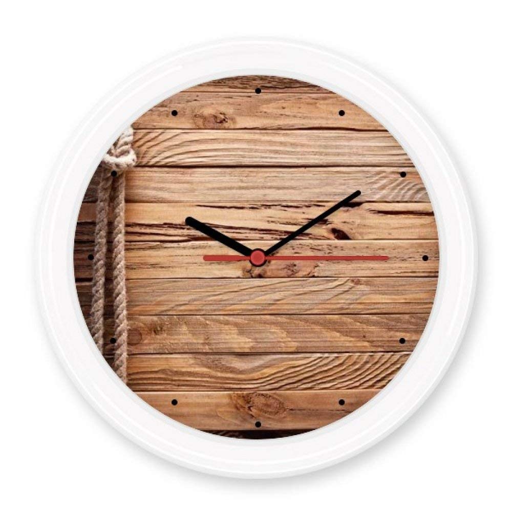 Cadeau horloge murale décorative motif rétro pour pendaison de crémaillère