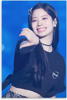 DAHYUN ダヒョン トゥワイスキャンバスポスター (27) パネル モダン部屋飾り 壁の絵 インテリア ホームアートワーク08x12inch(20x30cm)