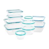 Snapware Plastic Total Solutions (10-Pack, Mixed Sizes) Food Storage Set 10 Pack Mixed Sizes
