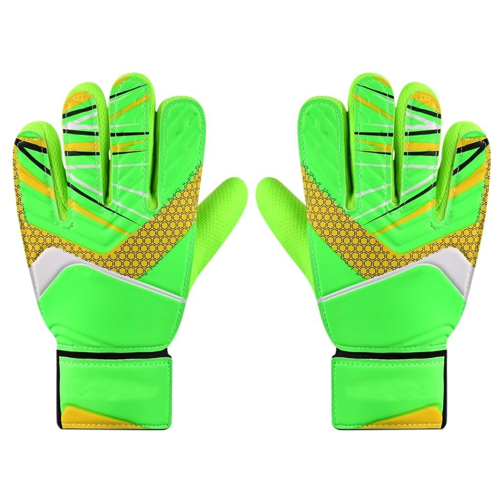 Nema Kids Football Goalkeeper Gloves - Green - Size7-image-45
