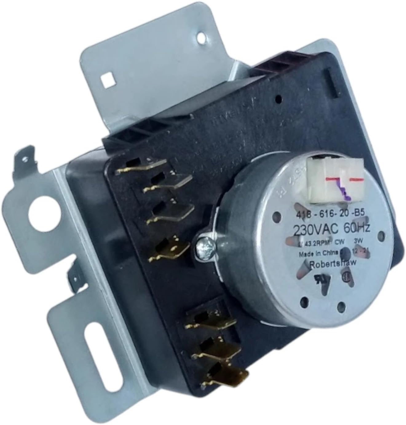 Dryer Timer Control Replacement for Whirlpool Maytag Admiral - Replaces W10685024, WPW10685024, AP6023772, PS11757118 - Compatible with Electric Dryers