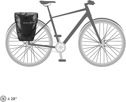Ortlieb Back-Roller Free Pannier: Pair Black