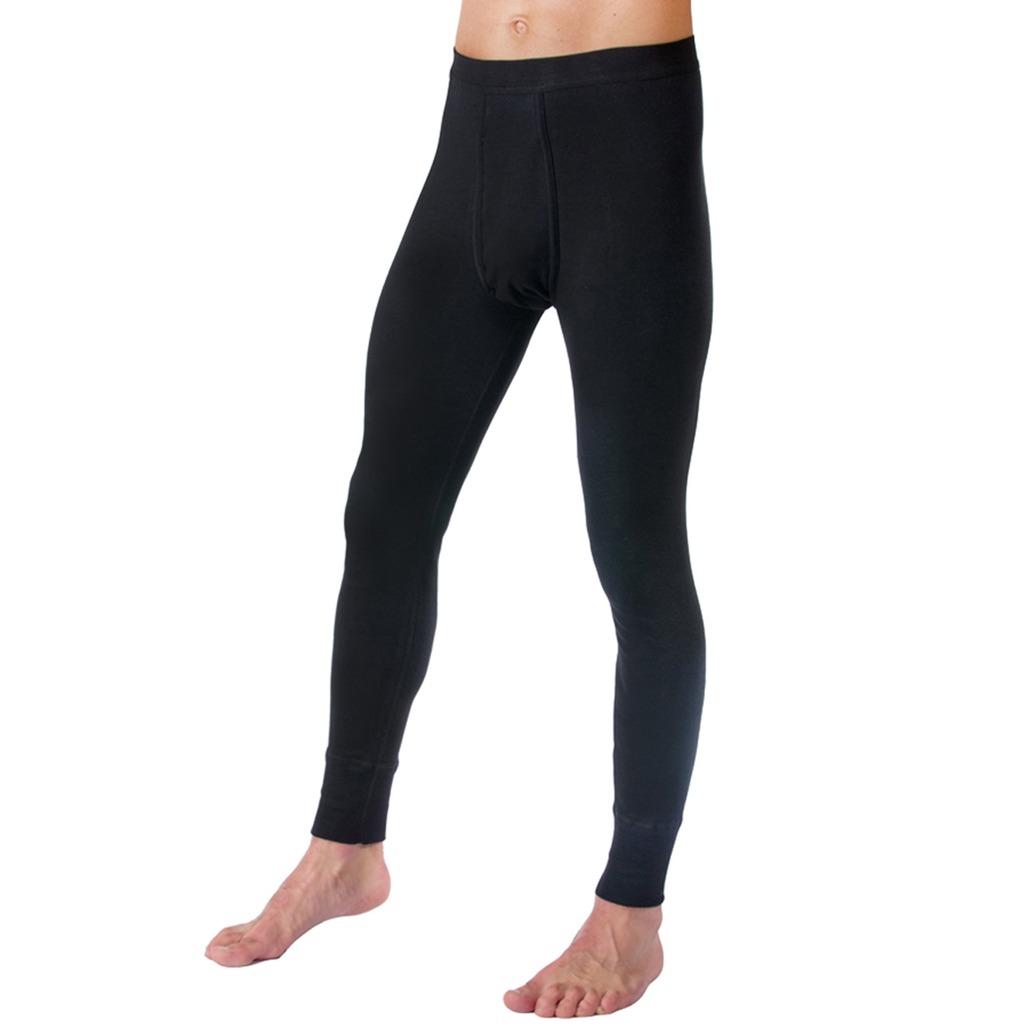 HERMKO 3540 Herren Lange Unterhosen mit Eingriff 3er Pack (Weitere Farben) Bio-Baumwolle