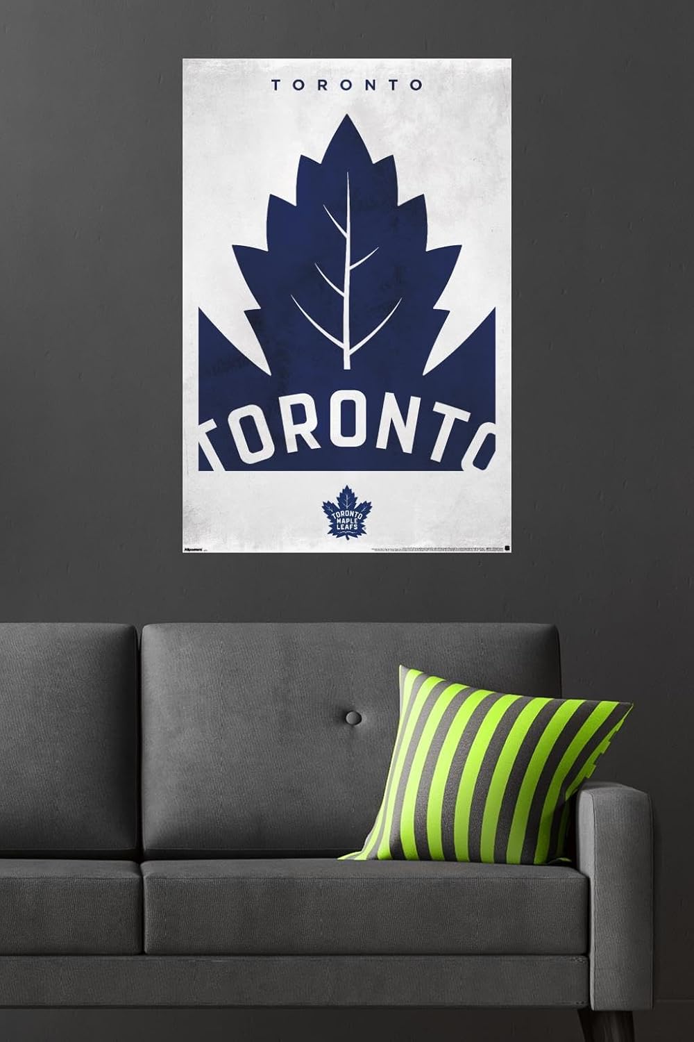 Trends International NHL Toronto Maple Leafs - Logo 25 Wall Poster, 34L x 22.4W, Unframed Version - Image 4