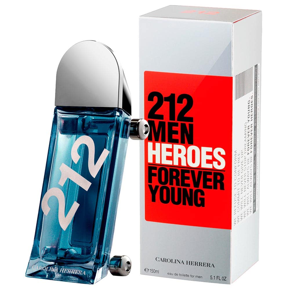 Amazon.com : Carolina Herrera 212 Heroes Forever Young EDT Spray