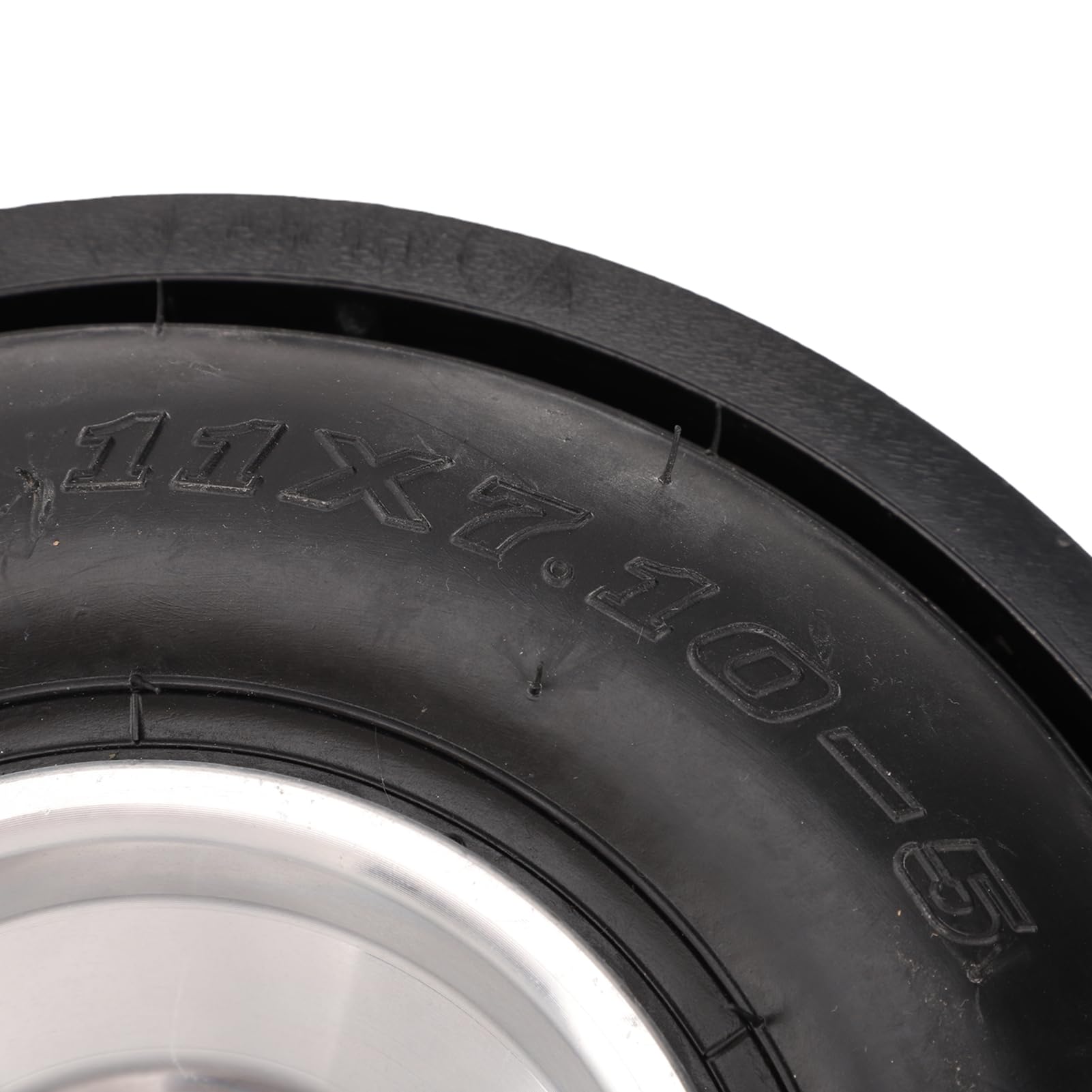 Yctze 11x7.10 5 Go Kart Tubeless Pneumatico Ruote da Posteriori da 5, Pollici con Cerchi in Lega di Alluminio Leggero per Drift Trike Drifting Scooter