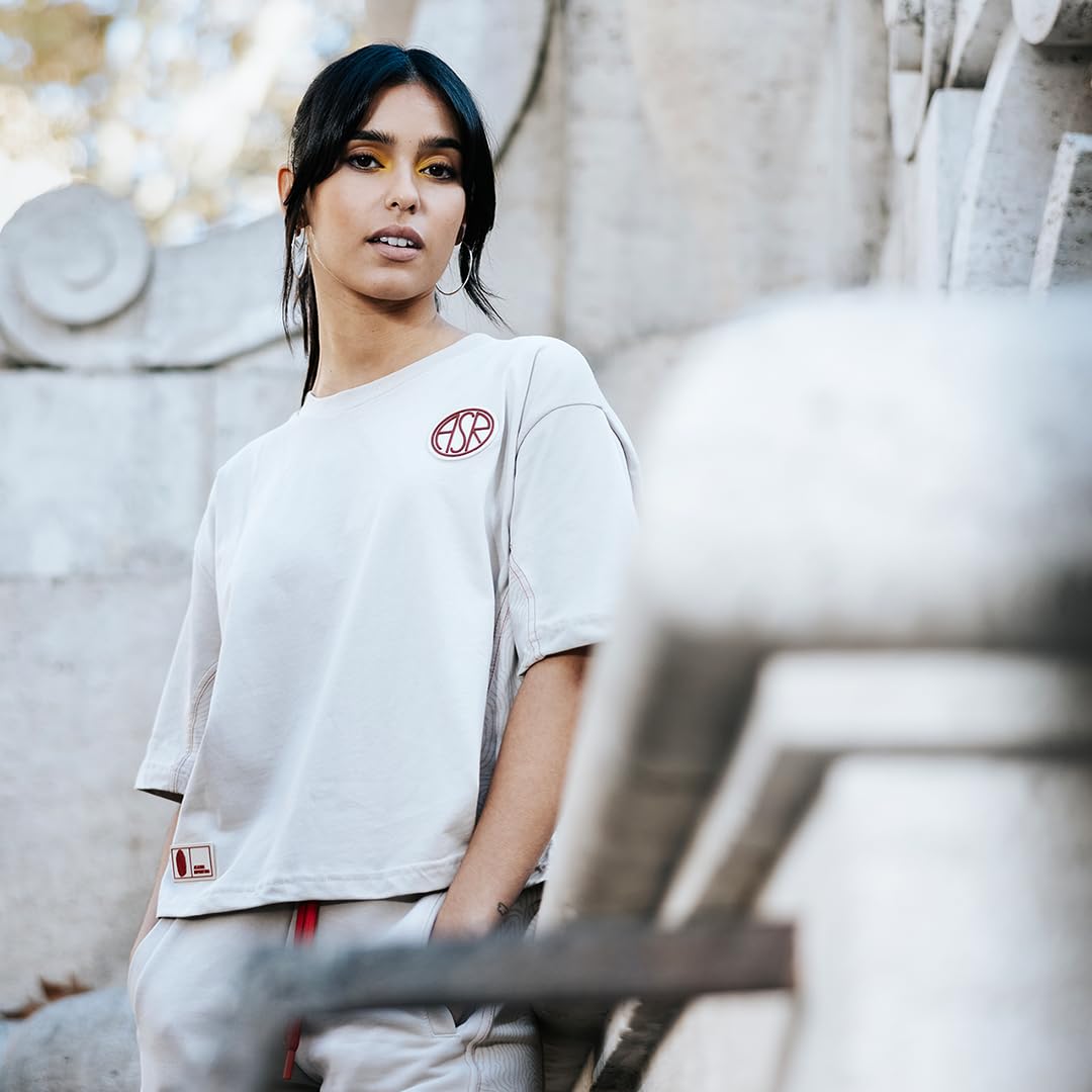 AS Roma Imprinting T-Shirt White