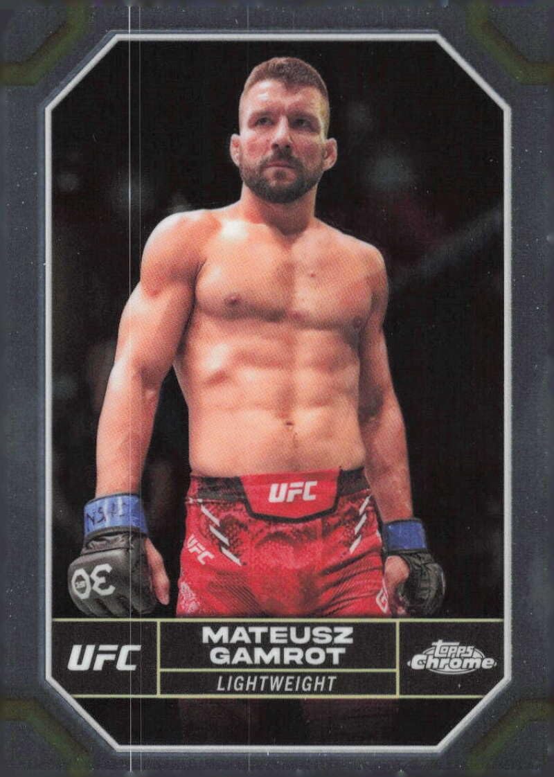 MATEUSZ GAMROT 2024 Topps Chrome UFC Base #126 NM-MT MMA