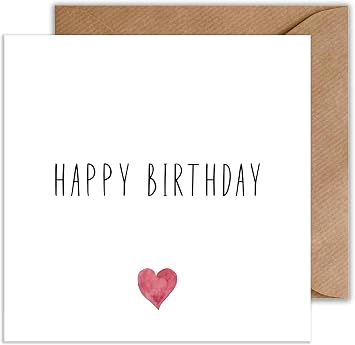 Elegante Geburtstagskarte DIN A6 Mit Cocktail-Motiv | Happy Birthday Für Freunde & Familie