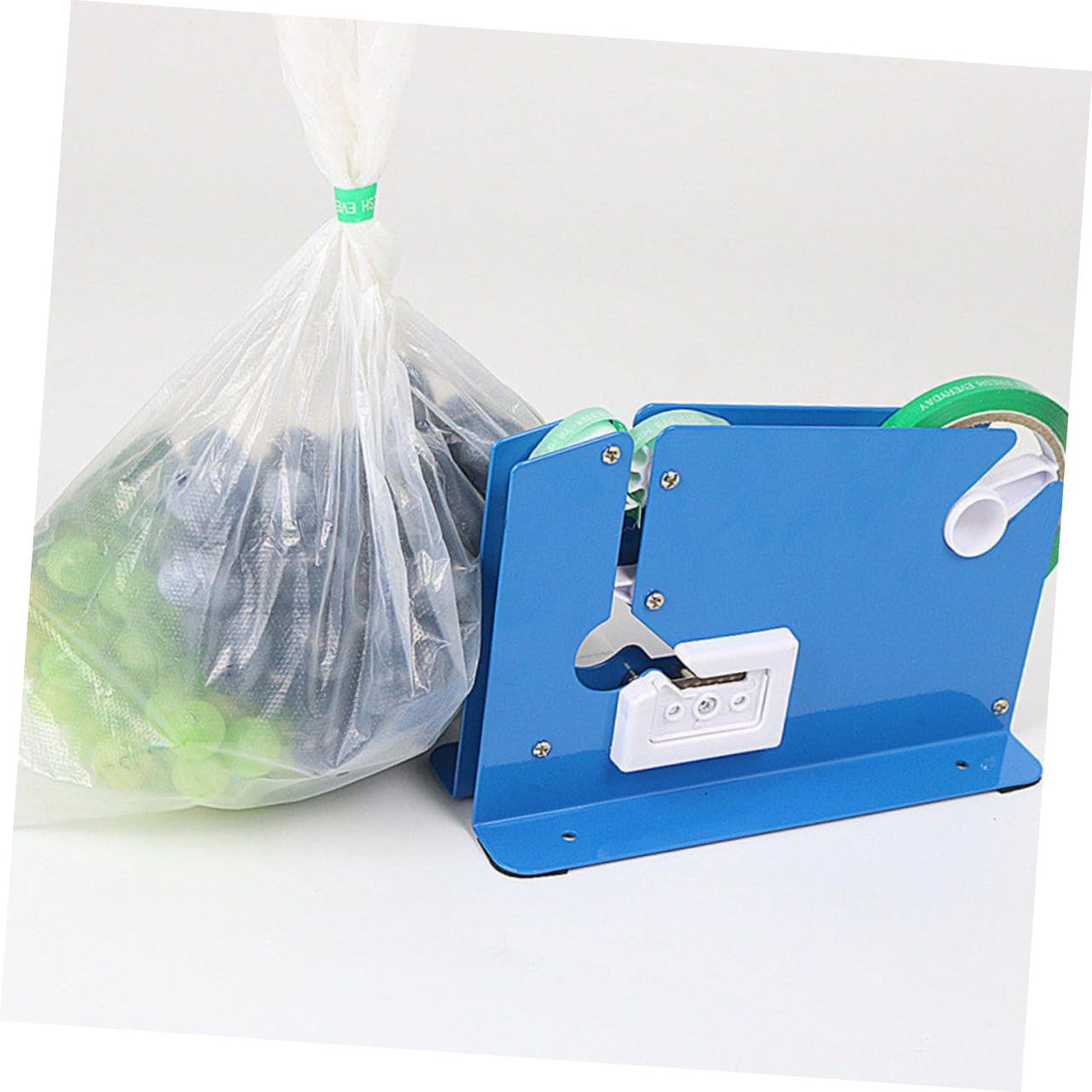 LALAFINA 9piezas Máquina Selladora De Plástico Dispensador De Cinta Adhesiva Unidades Cortador De Cinta Sellado De Bolsas
