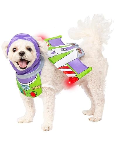 Rubie's Disney: Toy Story Accesorio de Disfraz para Mascotas, Buzz Lightyear, pequeño y Mediano